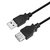 LogiLink CU0010B cable USB 2 m USB 2.0 USB A Negro
