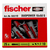 Fischer 555110 tornillo de anclaje y taco 25 pieza(s) Anclaje de expansión 50 mm