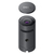 DELL WB5023 kamera internetowa 2560 x 1440 px USB 2.0 Czarny