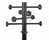 MAUL 9406090 coat rack Floorstanding 16 hook(s) Black