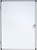 Bi-Office VT630109150 tablón para notas Interior Blanco Aluminio
