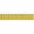 Brady 3410-H etiket Rechthoek Permanent Zwart, Geel 1950 stuk(s)