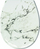 Kleine Wolke Marble Anthrazit, Weiß