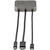 StarTech.com Adaptateur MultiPorts 3-en-1 vers HDMI - Convertisseur USB-C 4K 60Hz, HDMI ou Mini DisplayPort vers HDMI pour Salles de Conférences - Adaptateur Digital AV Video po...