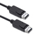 Qoltec 50370 DisplayPort cable 0.5 m Black