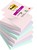 3M R330-6SS-SOUL zelfklevend notitiepapier Vierkant Groen, Roze, Violet 90 vel Zelfplakkend