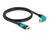DeLOCK 86991 HDMI kábel 1 M HDMI A-típus (Standard) Fekete, Kék