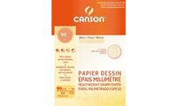 CANSON Bloc de papier millimétré, A4, 90 g/m2 (5299120)