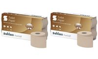 satino by wepa Papier toilette PureSoft, 3 couches, marron (6420940)