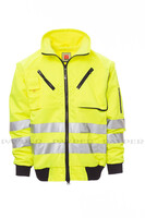 Payper Warnschutz Jacke STREET, Comfort Fit, Atmungsaktiv, Windabw., 285g, Fluogelb, PSA 3, Gr. 3XL