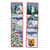 Counted Cross Stitch Kit: Bookmark: Winter Villages: Set of 2