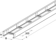 GFK-Kabelleiter UL 80.600