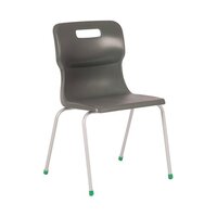 Titan 4 Leg Chair 460mm Charcoal KF72197