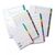 Concord Classic Index Jan-Dec A4 180gsm White Board with Coloured Mylar Tabs 024