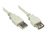 Verlängerungskabel USB 2.0 Stecker A an Buchse A, grau, 0,25m, Good Connections®