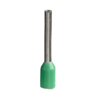 Isolierte Aderendhülse, 6,0 mm², 20 mm lang, NF C 63-023, grün, DZ5CE062