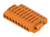 Buchsenleiste, 9-polig, RM 3.5 mm, abgewinkelt, orange, 1640000000