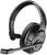EKSA H1 Számítógép On Ear headset Bluetooth® Mono Fekete mikrofon zajelnyomás, Noise Cancelling Hangerő szabályozás