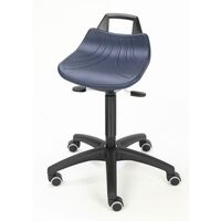 Stool with gas-lift height adjustment