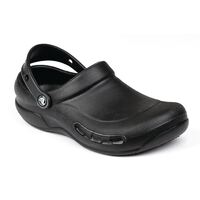 Crocs Specialist Vent Clogs Black Slip Resistant Restaurant Safety Shoes - 41.5