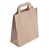 Fiesta Green Recycled Paper Carrier Bags in Brown - Medium - Pack Quantity - 250