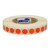 Markierungspunkte Ø 20 mm, orange, 1.000 runde Etiketten auf 1 Rolle/n, 3 Zoll (76,2 mm) Kern, Folienpunkte permanent, Verschlussetiketten