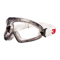 3M™ Vollsicht-Schutzbrille Serie 2890, abgedichtet, Antikratz-/Anti-Fog-Beschichtung, transparente Polycarbonatscheibe, 2890S
