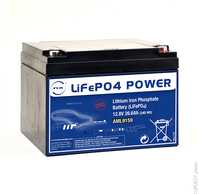 Unité(s) Batterie Lithium Fer Phosphate NX LiFePO4 POWER UN38.3 (340Wh) 12V 26.6