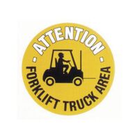 Floor Signs - Forklift truck area