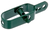 Drahtspanner mit Stahlnuss, verzinkt, grün Kst.b., Gesamtlänge 100 mm, Größe 2