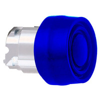 Frontelement für Drucktaster ZB4, tastend, blau, Ø 22 mm