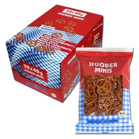 Huober Bio Mini-Brezel, Laugengebäck, 20 Beutel je 40g