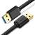 UGREEN USB-A 3.0 - USB-A 3.0 összekötő kábel fekete 3m (90576)