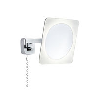 LED Kosmetikspiegel BELA, 3-fach Vergrößerung, IP44, 230V, 5.7W 3000K 260lm, Chrom/weiß/Spiegel