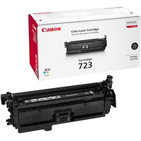 Canon All-in-One-Cartridges Tonerpatrone 723 BK, schwarz