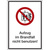 Verbotsschild Kombischild "Aufzug im Brandfall nicht benutzen" [P020], Kunststoff (1 mm), 210 x 297 mm, ASR A1.3 / ISO 7010