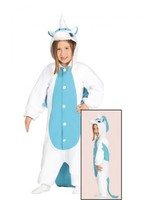 Disfraz tipo Pijama de Unicornio Azul para niños 10-12A