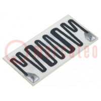 Resistor: thick film; high voltage; soldered; 500MΩ; 1.7W; 25kV