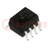 Optocoupler; SMD; Ch: 1; OUT: transistor; 3.75kV; SO8; 10kV/μs