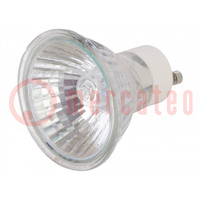 Filament lamp: halogen; 230VAC; 20W; GU10; JDR; 160lm; 38°