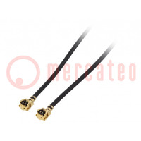 Cable-adapter; -40÷85°C; 100mm; I-PEX (u.FL)