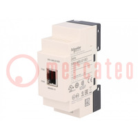 Module: communication; OUT 1: RS485 Modbus RTU; Zelio Logic