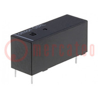 Relay: electromagnetic; SPDT; Ucoil: 5VDC; Icontacts max: 10A; PCB