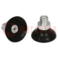 Suction cup; 30mm; G1/8-AG; Shore hardness: 55; 1.3cm3; 34N; PFYN