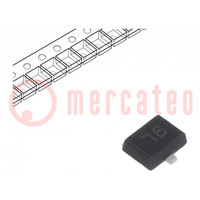 Diode: Zener; 0,425W; 15V; SMD; Rolle,Band; SOT663; Ifmax: 200mA