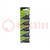 Battery: lithium; 3V; CR1216,coin; 25mAh; non-rechargeable; 5pcs.
