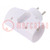 Connector: AC supply; splitter; 2P; 230VAC; 2.5A; Type: round,flat