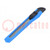 Kés; univerzális; Eszköz hossz: 130mm; W: 9mm; Nyél anyaga: műanyag