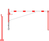 Modellbeispiel: Drehschranke, horizontal schwenkbar mit zwei Auflagestützen (Art. 4213.30-zb)