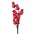 Artificial Wooden Closed Rose Buds - 32cm, Red, 8 per Pack